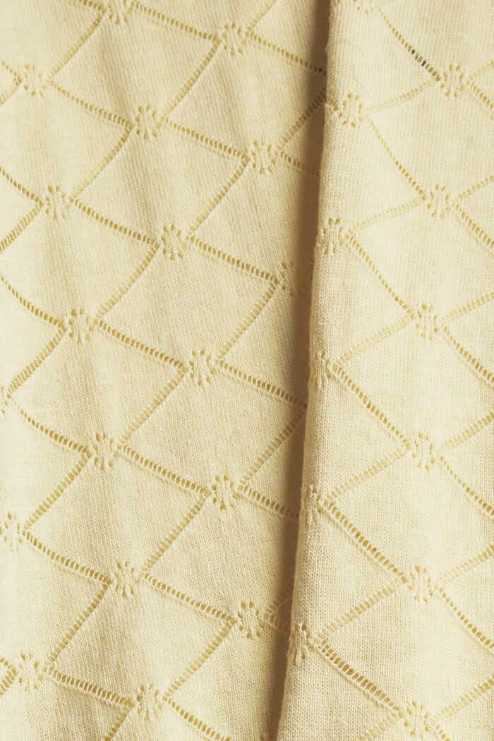Sweaters, LIME YELLOW, detail image number 4