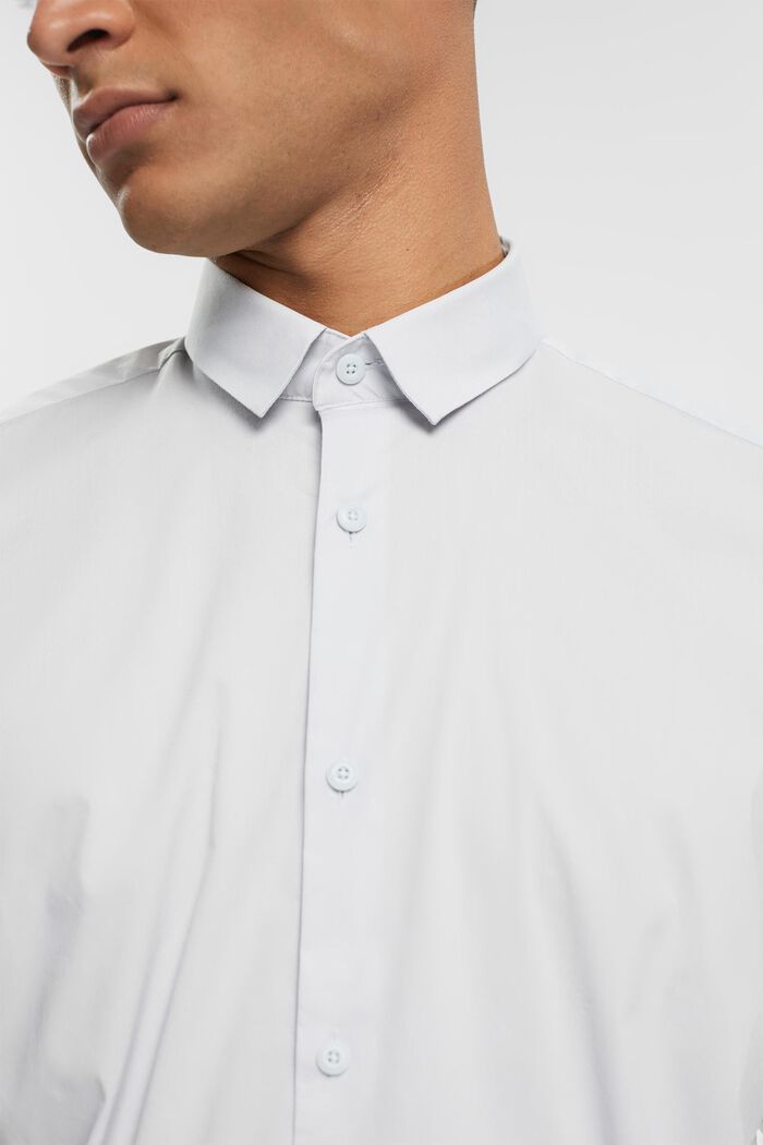 Slim fit -mallinen paita, LIGHT BLUE, detail image number 5