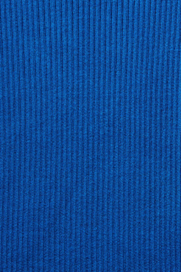 Ribbineulepusero V-pääntiellä, BRIGHT BLUE, detail image number 5