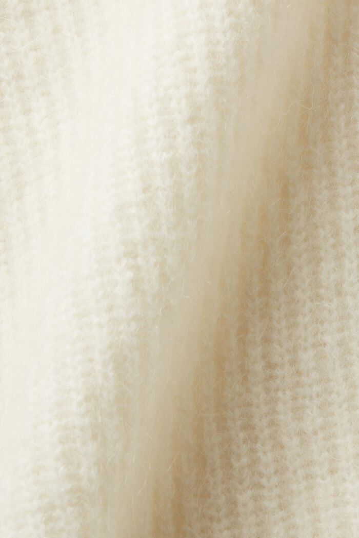 Sivuilta avonainen poolokaulusponcho, ICE, detail image number 4