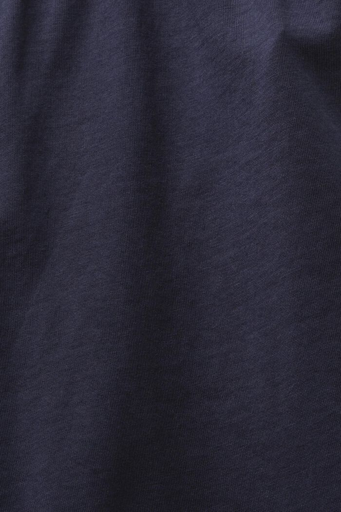 Lyhyt jerseypyjamasetti, NAVY, detail image number 4