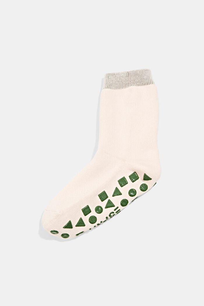Liukumattomat sukat luomupuuvillaa, ORCHID, detail image number 0