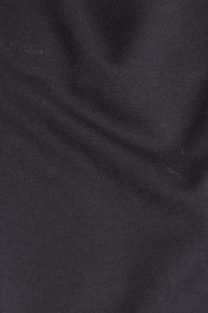 Stretchhousut, joissa kuminauhavyötärö, BLACK, detail image number 4