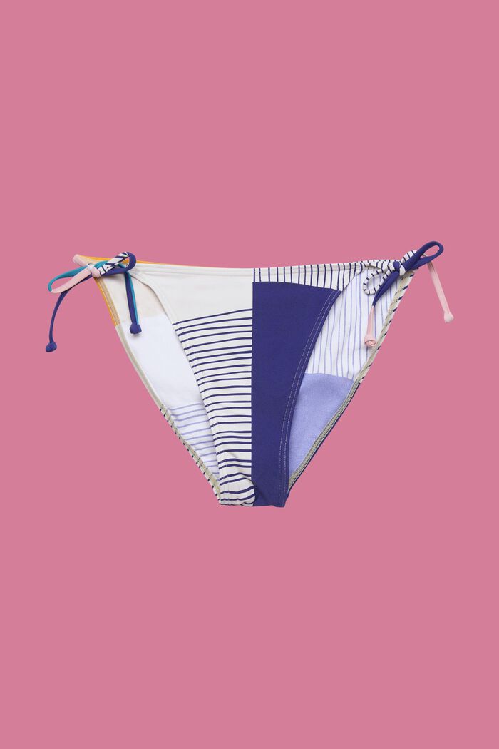 Sivulta solmittavat bikinihousut, kuvioyhdistelmä, SAND, detail image number 4