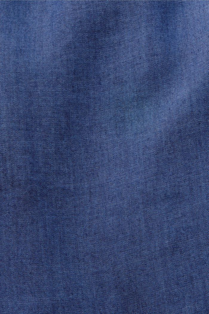 Oversize -paitapusero, TENCEL™, BLUE DARK WASHED, detail image number 6