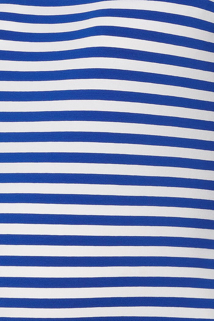 MATERNITY Raidallinen t-paita, ELECTRIC BLUE, detail image number 3