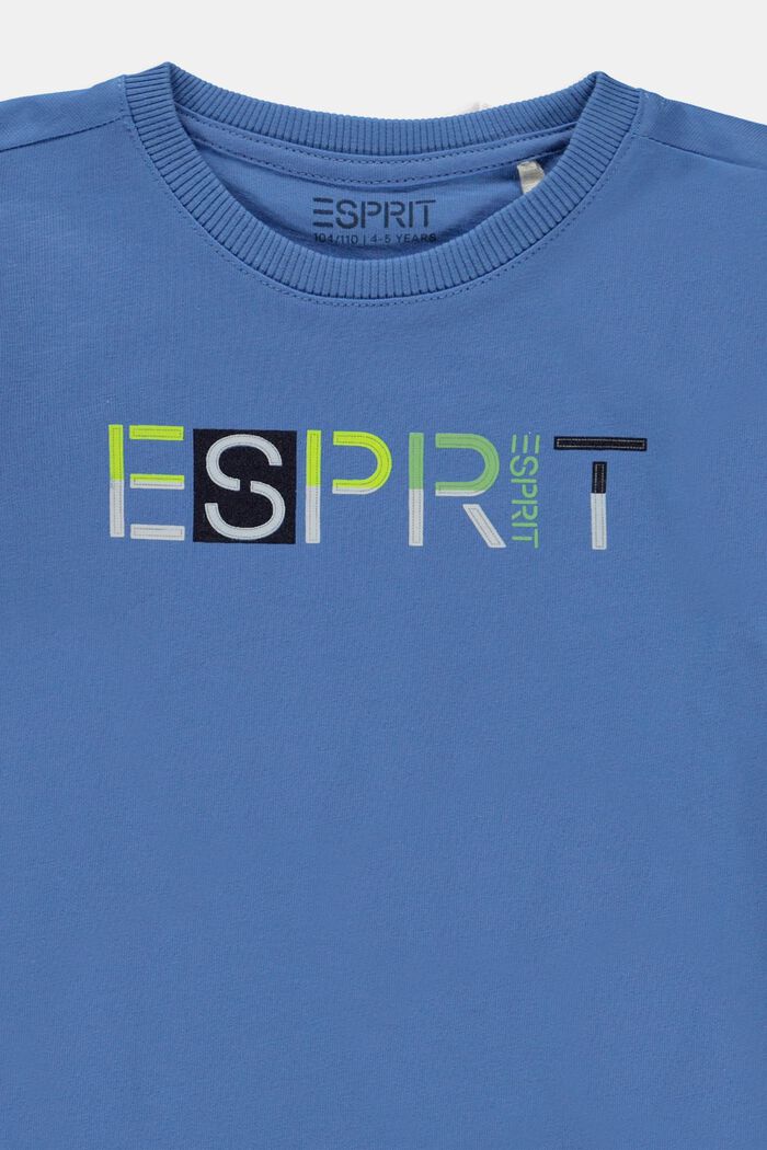 2 kpl logoprintillisiä t-paitoja, LIGHT BLUE, detail image number 2