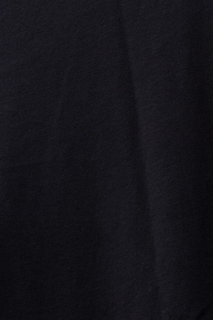 T-paita, jossa holografiapainatus, BLACK, detail image number 4