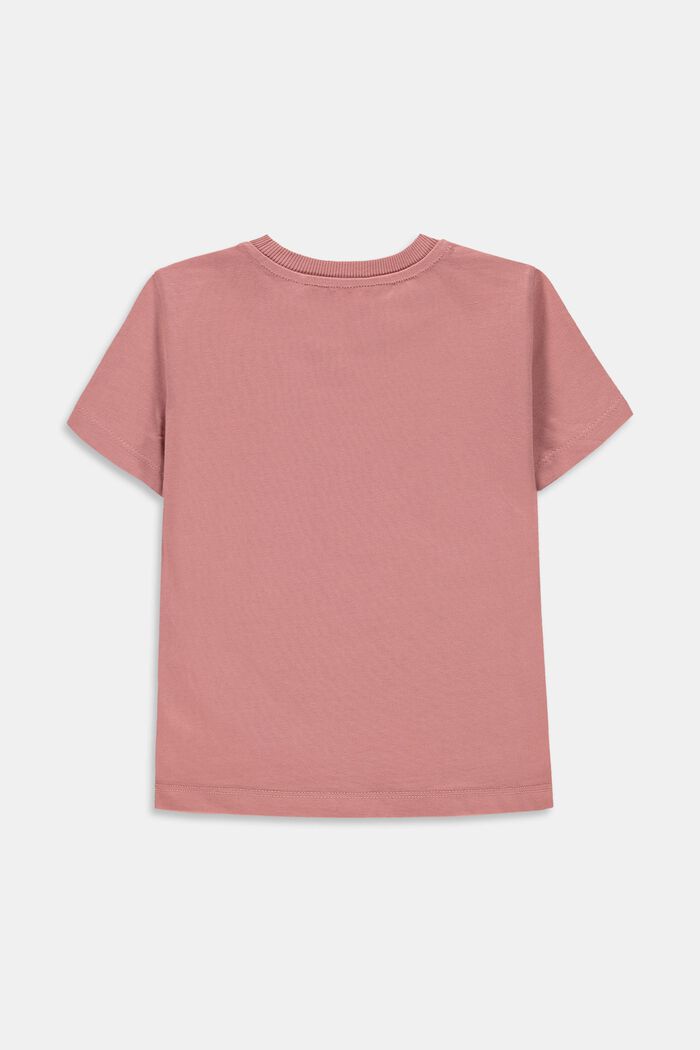 Hummerikuvioinen T-paita, 100 % puuvillaa, OLD PINK, detail image number 1