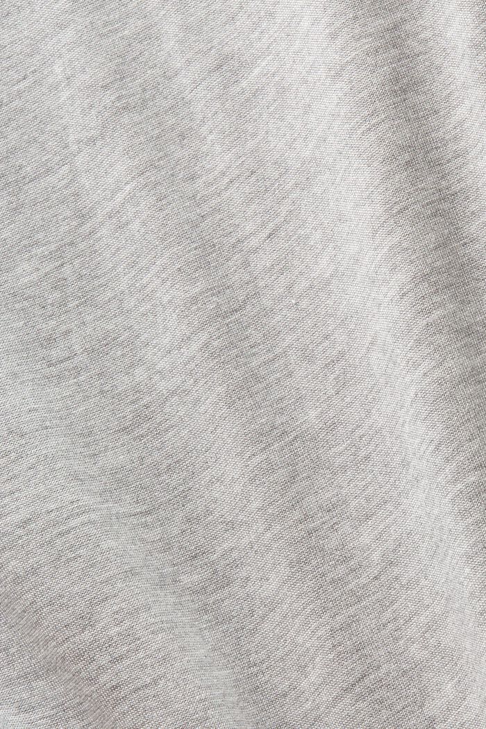 Painettu jersey-T-paita, LENZING™ ECOVERO™, LIGHT GREY, detail image number 4