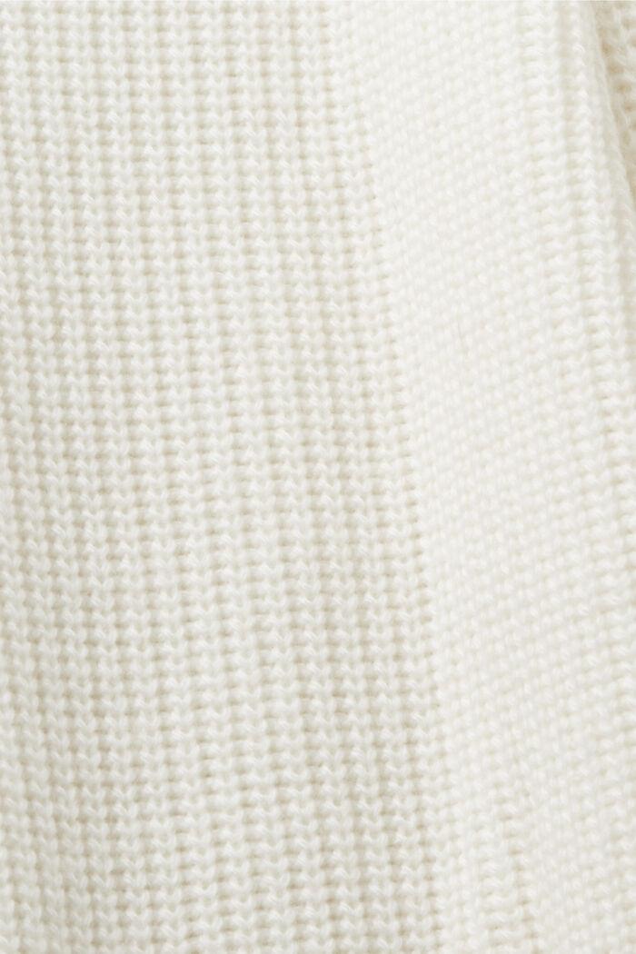 Palmikkoneulepaita, villasekoitetta, OFF WHITE, detail image number 6
