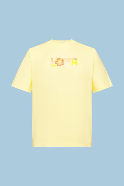 Painettu unisex T-paita pima-puuvillaa