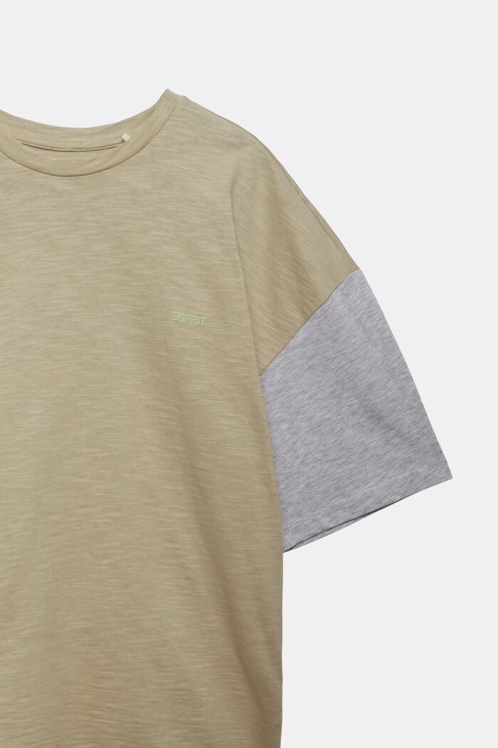 T-Shirts, DUSTY GREEN, detail image number 1