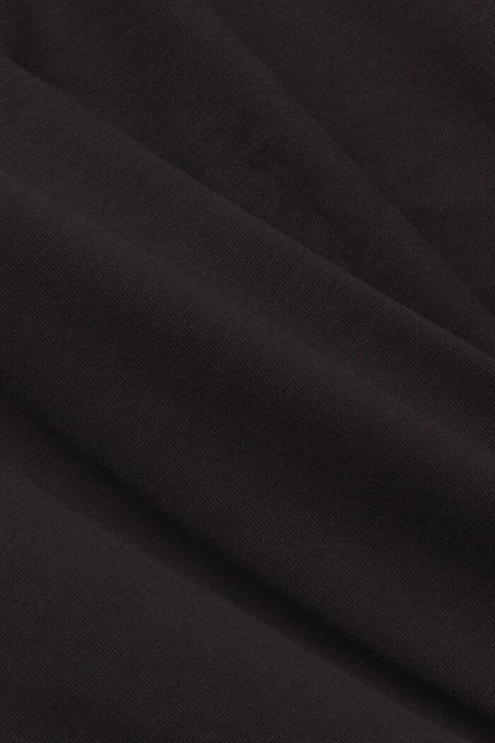 Puuvillainen t-paita delfiiniprintillä, BLACK, detail image number 5