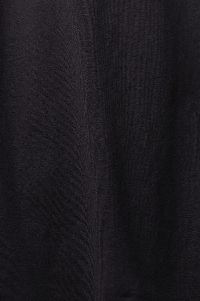 Pyjamasetti pitsisomisteilla, BLACK, detail image number 1