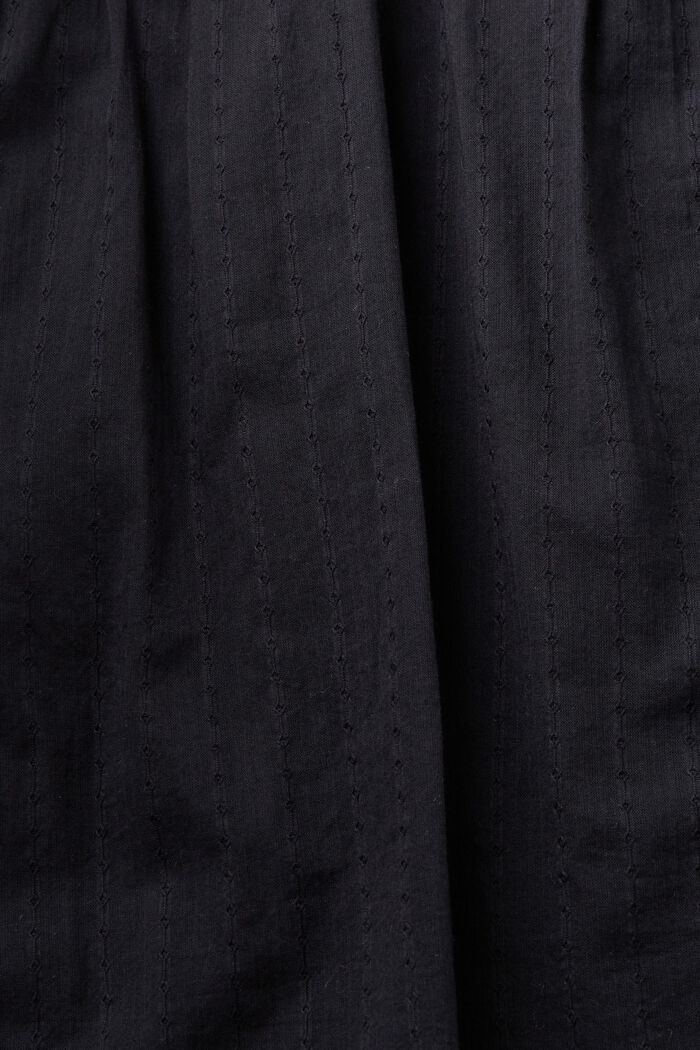 Pykäreunainen pitsipusero, BLACK, detail image number 6