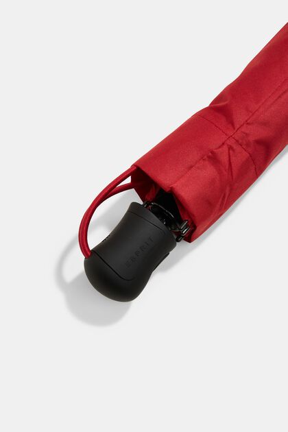 Punainen Easymatic slimline -taskusateenvarjo