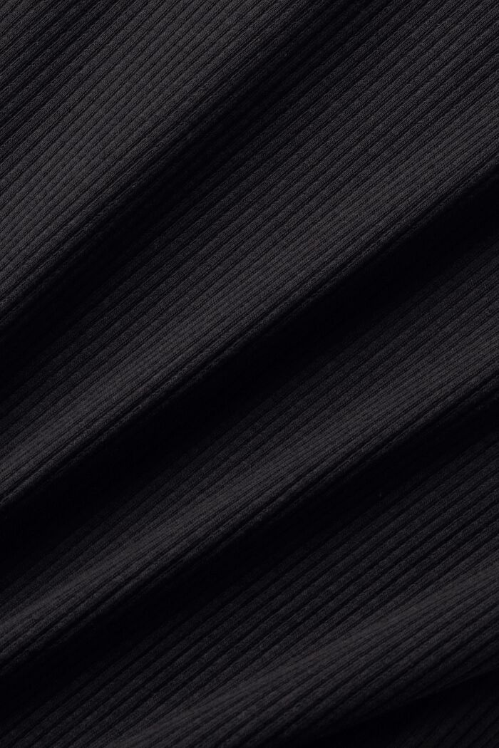 Ribbipaita, jonka niskassa virkattu yksityiskohta, BLACK, detail image number 4