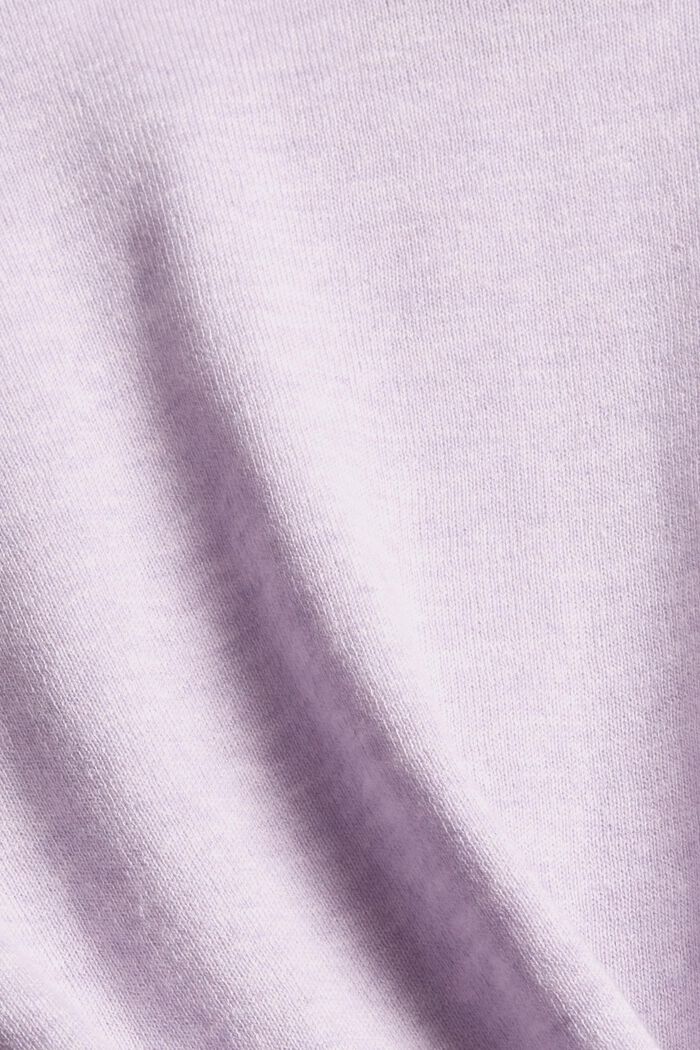 Fashion Sweater, LILAC, detail image number 4