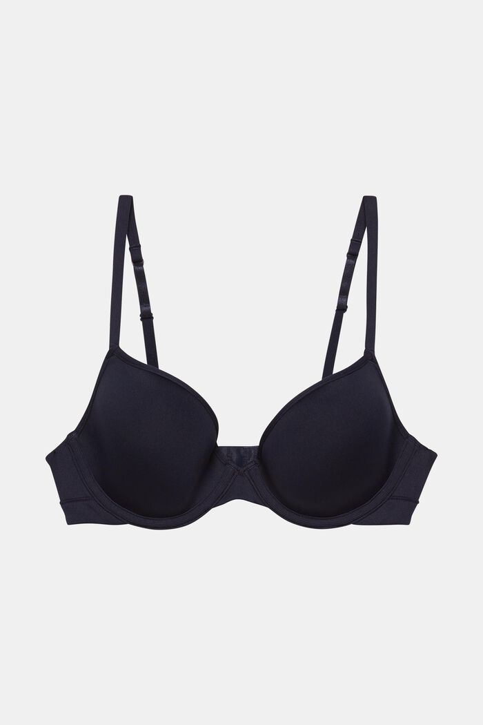 Bras with wire, NAVY, overview