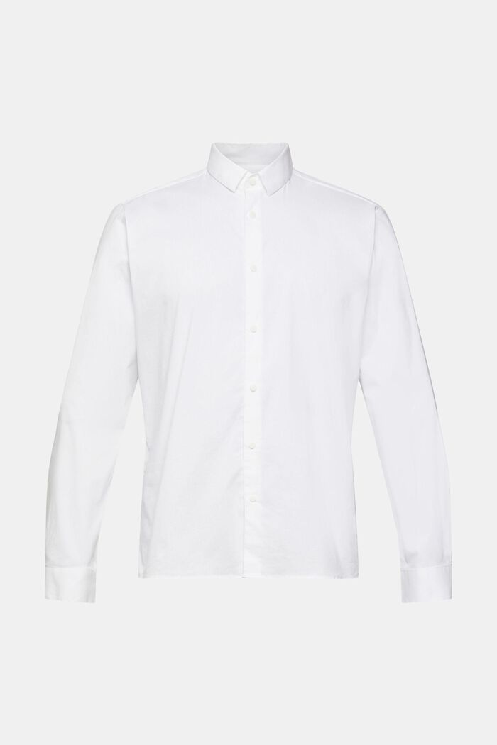 Slim fit -mallinen paita, WHITE, overview