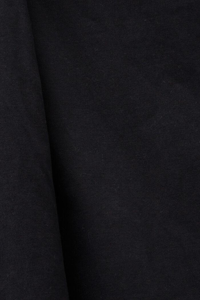 Suorat chinot luomupuuvillaa, BLACK, detail image number 5