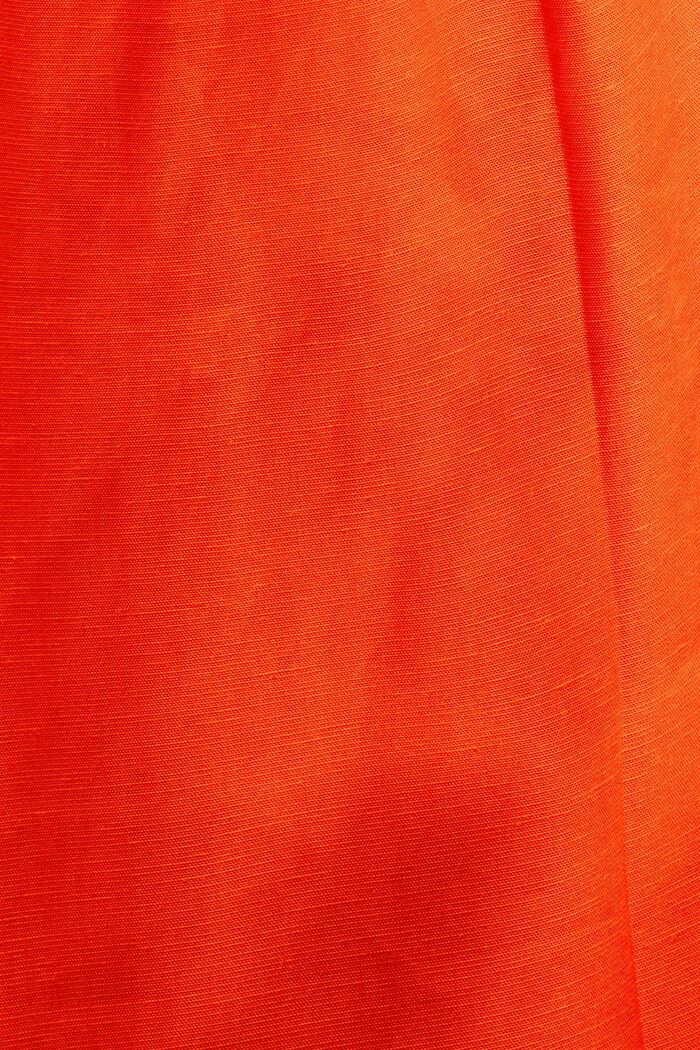 Mix & Match vajaapituiset culottehousut, BRIGHT ORANGE, detail image number 6