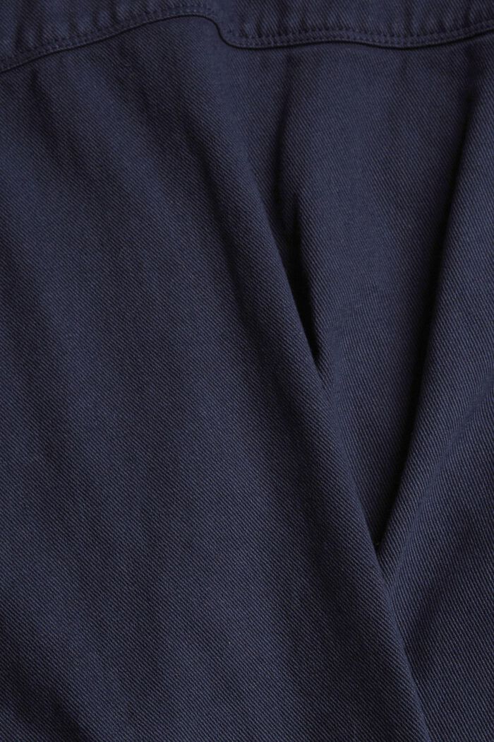 Hapsullinen paitatakki denimiä, NAVY, detail image number 1