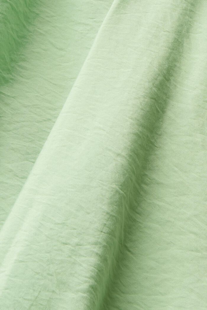 Poimutettu kietaisupusero, LIGHT GREEN, detail image number 4