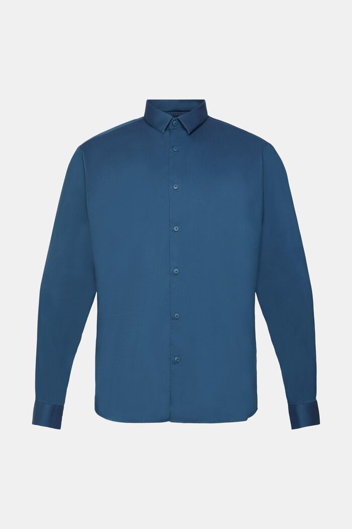 Slim fit -mallinen paita, PETROL BLUE, detail image number 6