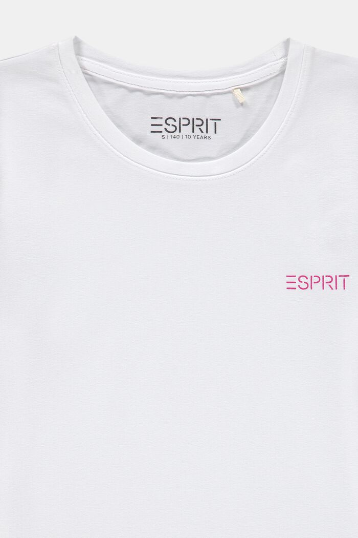 2 t-paitaa 100 % puuvillaa, WHITE, detail image number 2