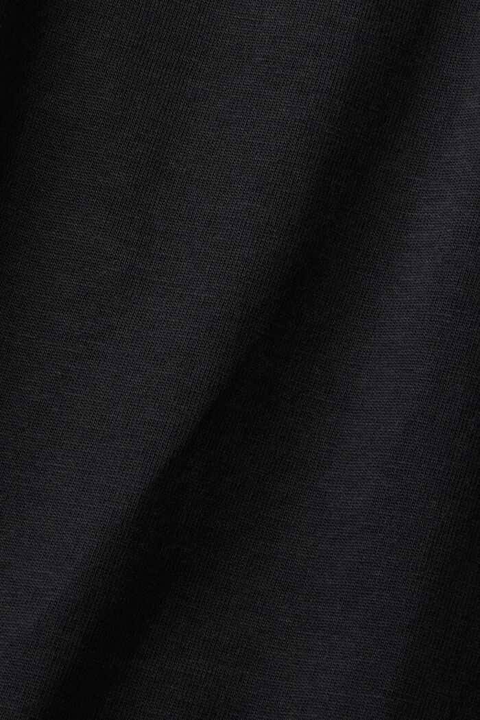 Väljä-T-paita, 100 % puuvillaa, BLACK, detail image number 6