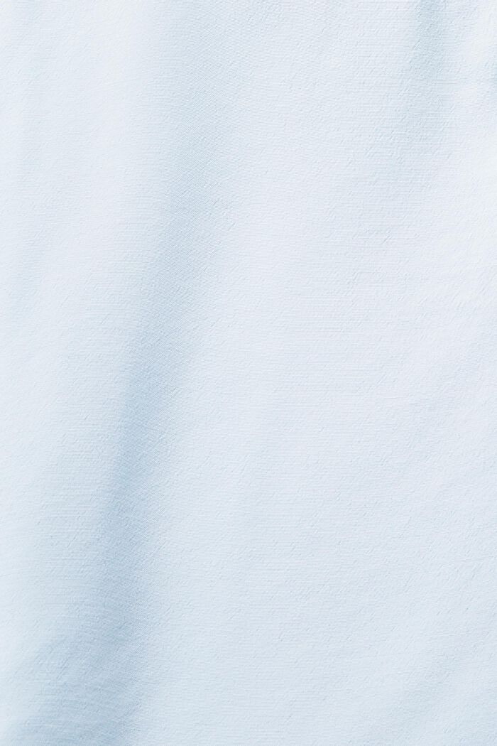 Puhvihihainen kreppipusero, LIGHT BLUE, detail image number 5