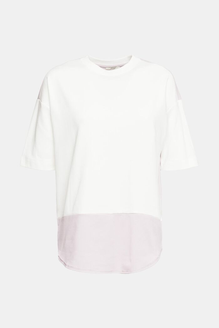 Kaksivärinen T-paita, OFF WHITE, overview