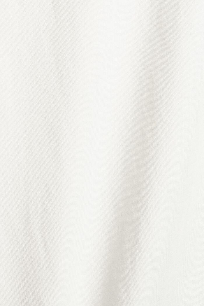 Pitkähihainen 100 % luomupuuvillaa, OFF WHITE, detail image number 4