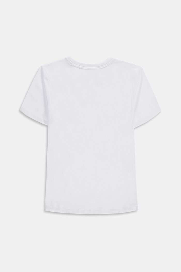 Logollinen T-paita 100 % puuvillaa, WHITE, detail image number 1