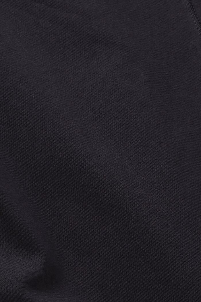 T-paita puuvillaa, BLACK, detail image number 6