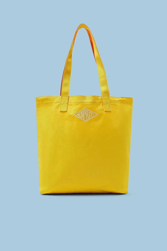 Logollinen tote bag puuvillaa, YELLOW, detail image number 0