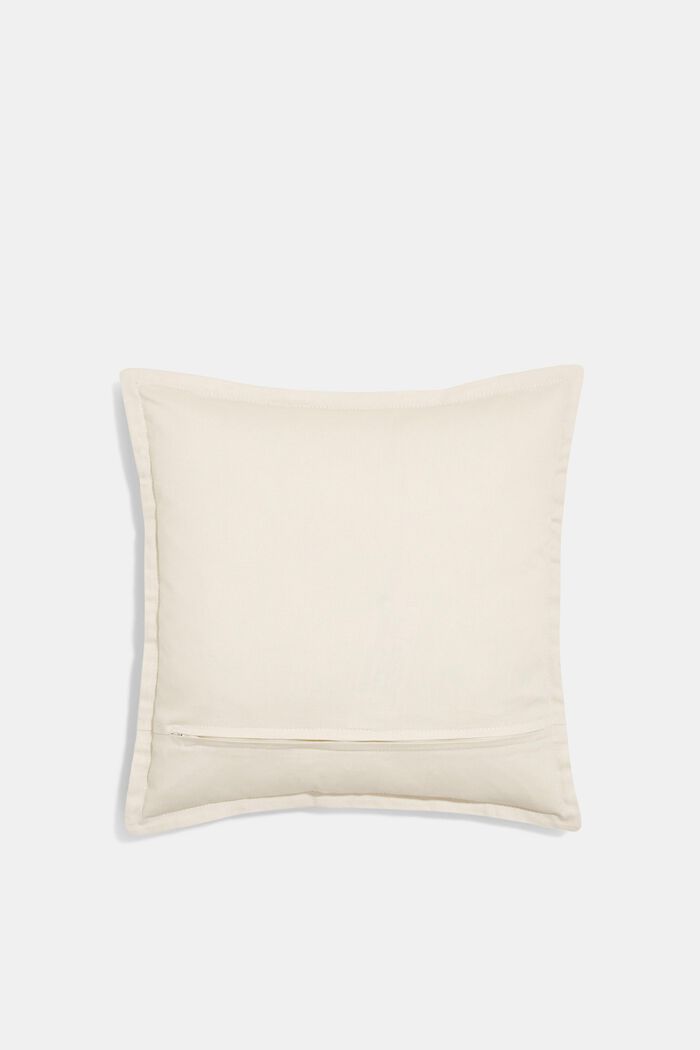 Kaksivärinen tyynynpäällinen, 100 % puuvillaa, BEIGE, detail image number 2