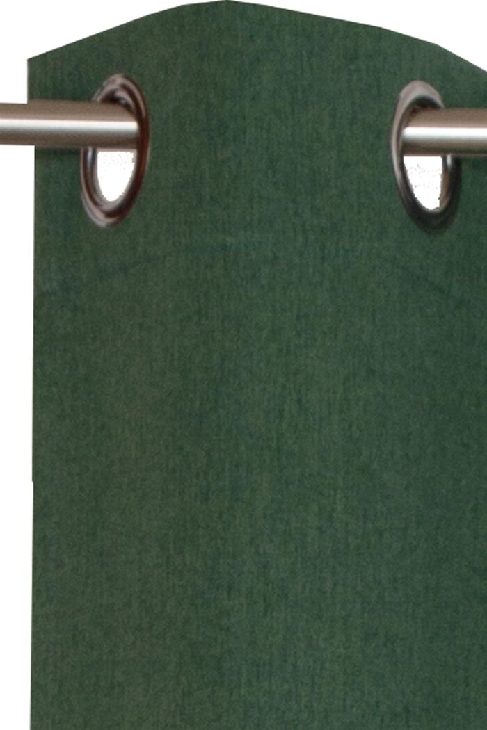 Rengasverho kangasta, DARK GREEN, detail image number 1
