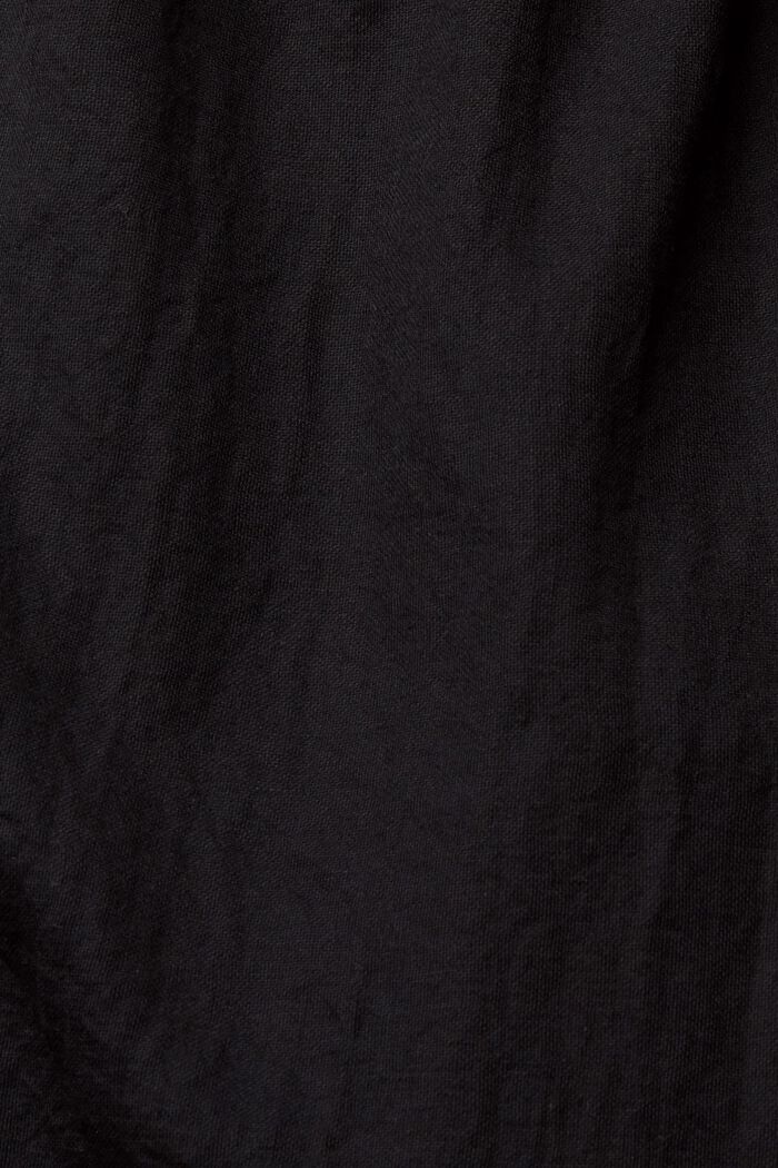 Bermudashortsit hienoneuletta, BLACK, detail image number 6