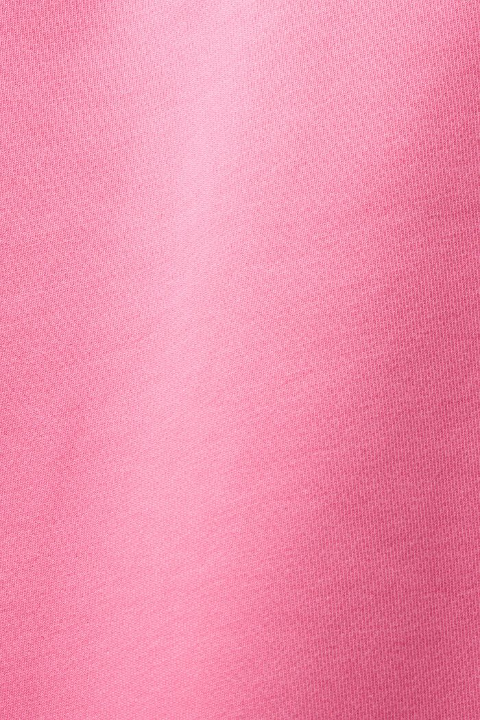 Logollinen unisex-collegehousut puuvillafleeceä, PINK FUCHSIA, detail image number 7