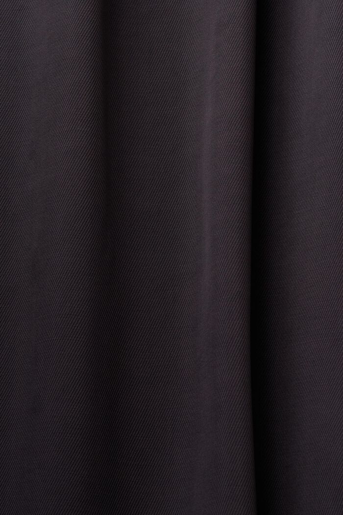 Tvillikankaiset culottehousut, ANTHRACITE, detail image number 5