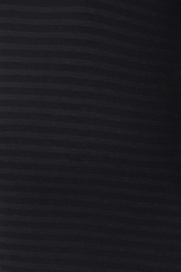 Polttokuvioitu pitkähihainen imetyspaita, BLACK, detail image number 4