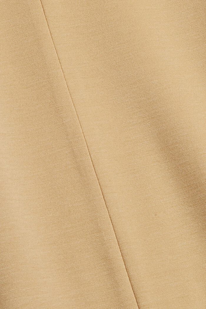 Muotonsa säilyttävät jersey-culottehousut, CAMEL, detail image number 1