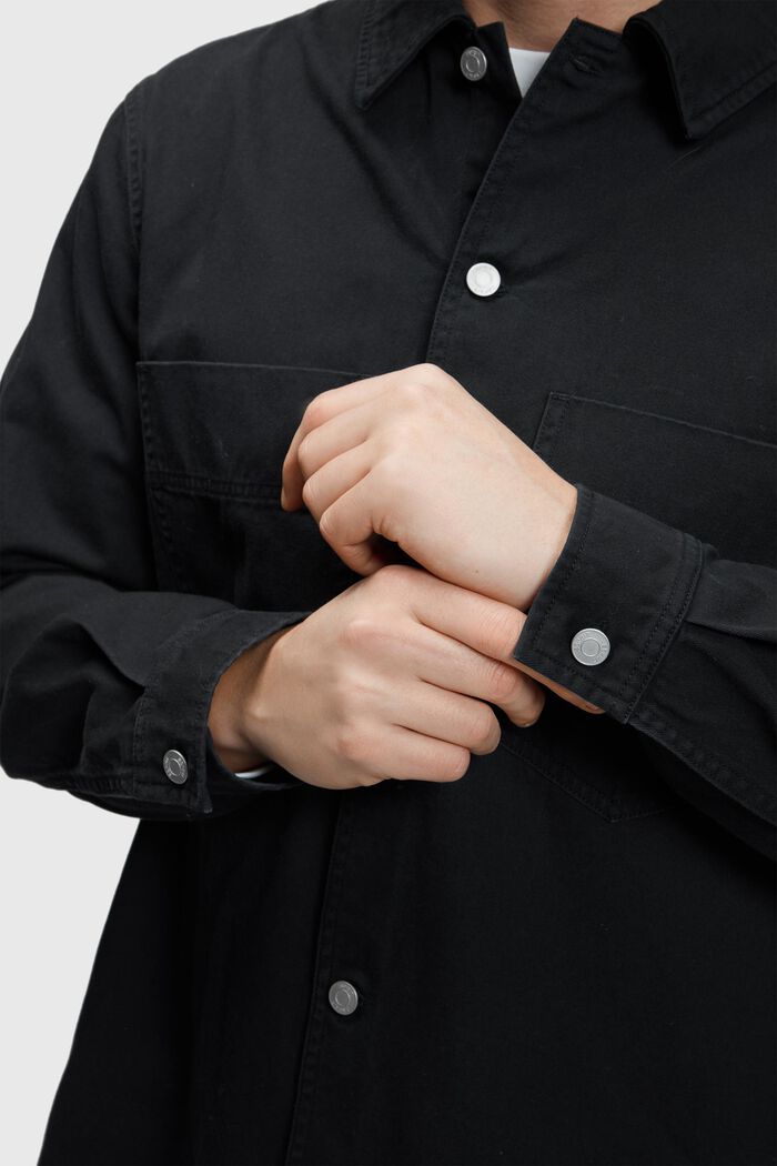 Paksu relaxed fit -paita, BLACK, detail image number 3
