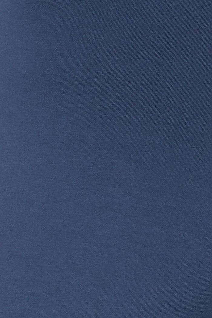 Vatsan peittävät jerseyhousut, DARK BLUE, detail image number 2