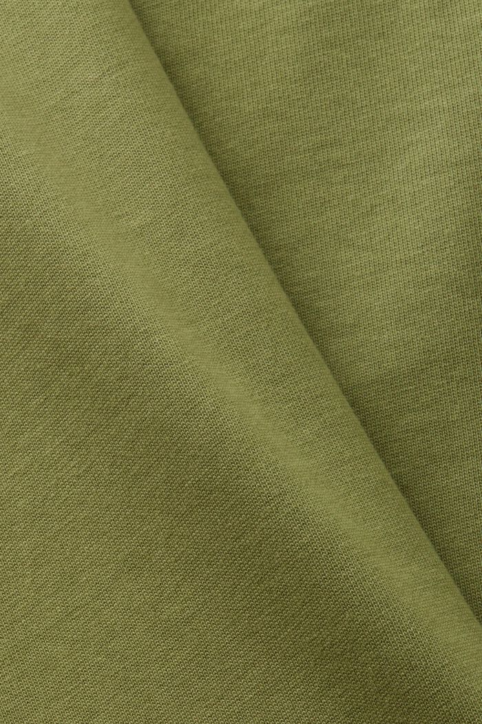 Logollinen unisex-t-paita puuvillajerseytä, OLIVE, detail image number 6
