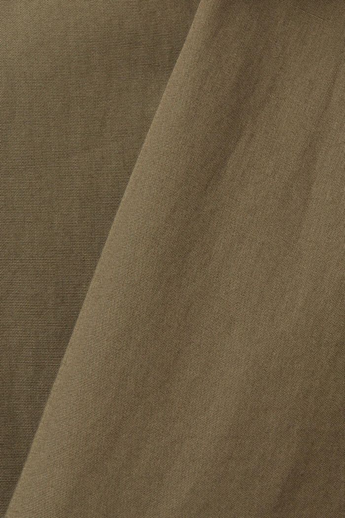 Pystykauluksellinen kauluspaita, KHAKI GREEN, detail image number 4