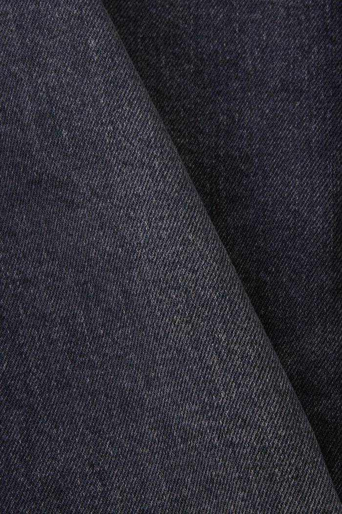 Rennot, retrohenkiset farkut, joissa keskikorkea vyötärö, BLACK MEDIUM WASHED, detail image number 5
